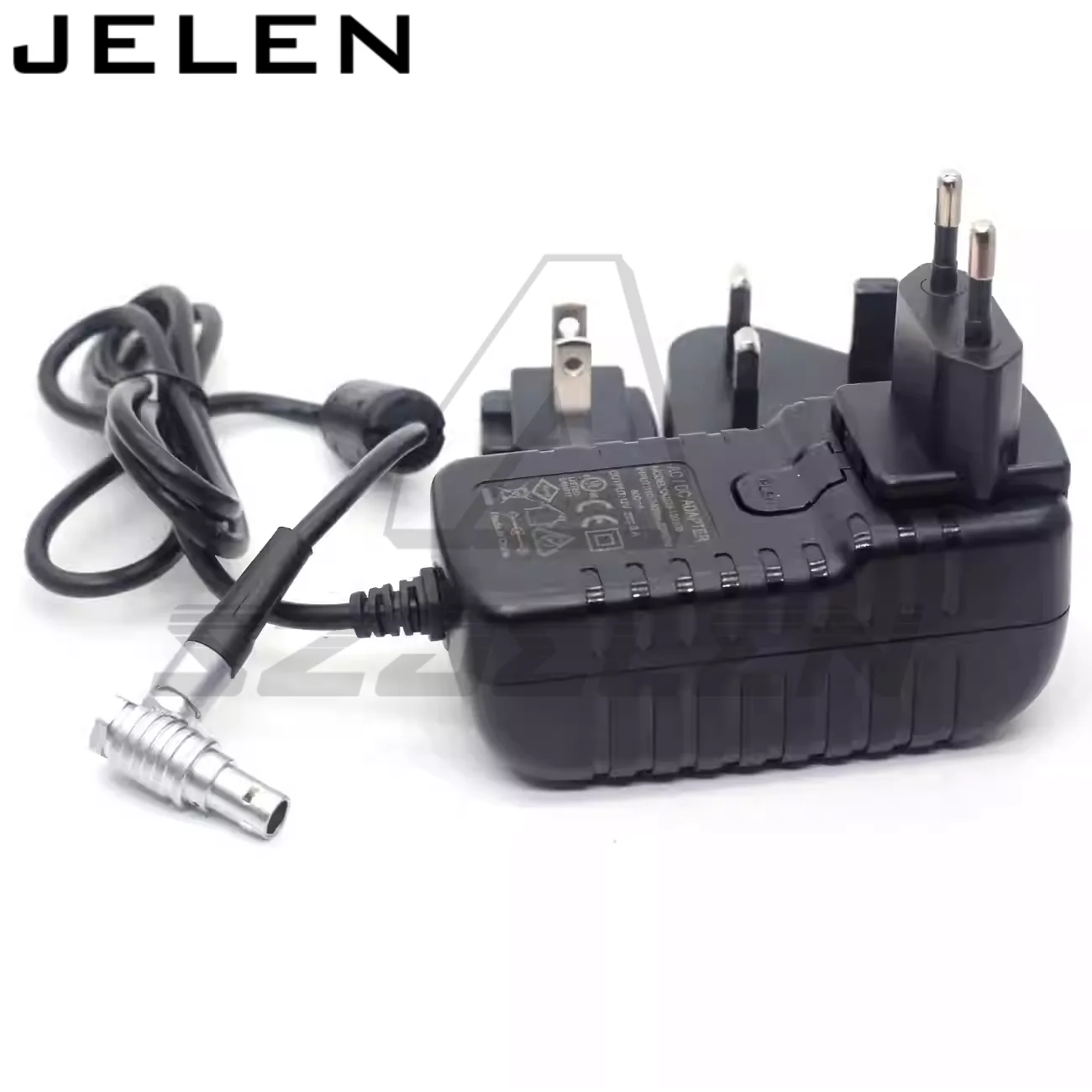 

220-110V Power Adapter Converter Cable 12V 0b 2pin for Teradek Bolt power cable, magicsky video link, Vaxis 2pin power cable