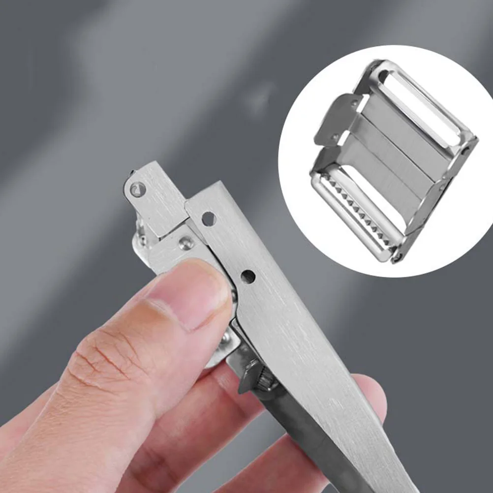 

Double-Head Stainless Steel Fruit Peeler Manual Potato Vegetable Peeler for Kitchen Multifunctional Easy Peel Tool