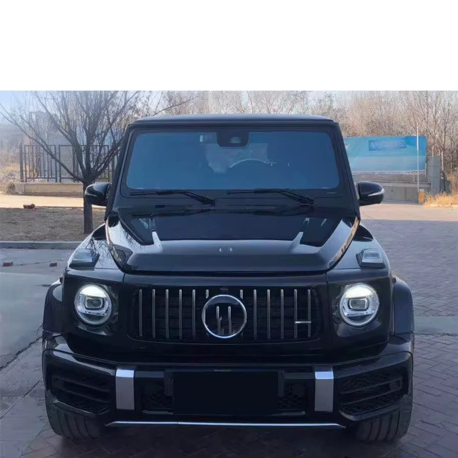 G Class W464 Body Kit for G Wagon W464 G500 Upgrade to G63 Body Kit With Front Over Fender Front Bumper Grille Headlight RCover