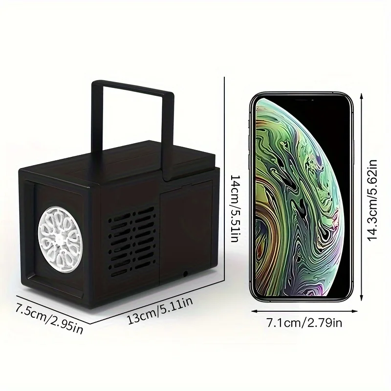 Machine à bulles Portable, jouet d'extérieur, cadeau d'anniversaire, célébration de mariage, pistolet à bulles multiples