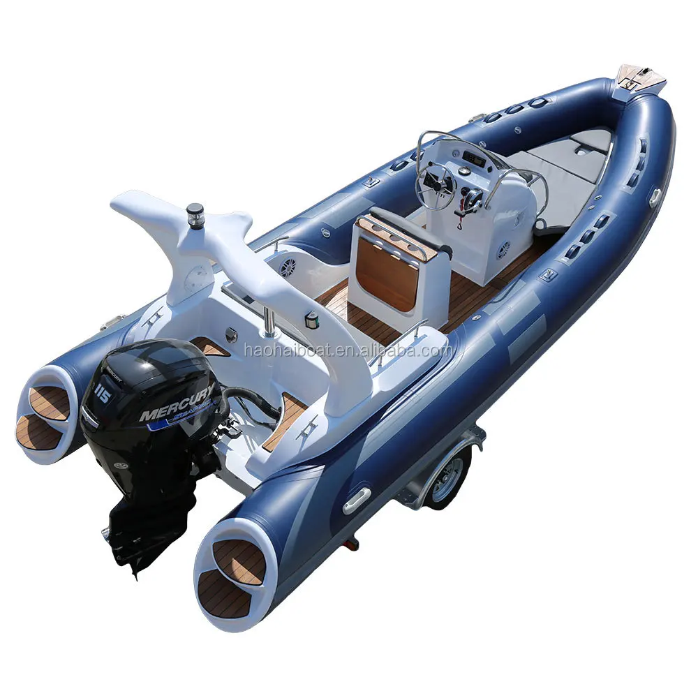 Best Selling CE Rib 580 Large Inflatable Boat For Fishing