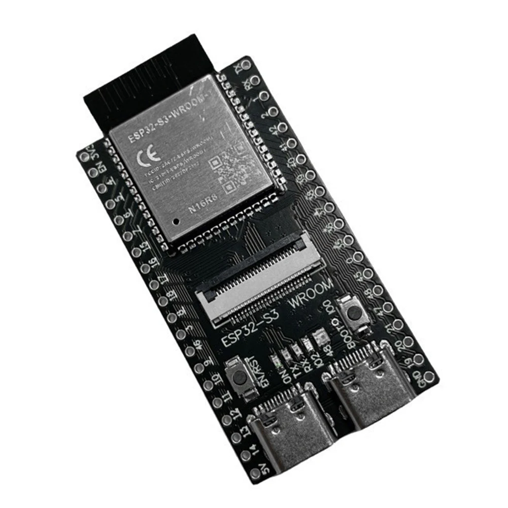 บอร์ดกล้อง ESP32-S3-WROOM BT 2.4G โมดูล WiFi กล้องออนบอร์ดพัฒนากล้องไร้สายแผงแกน32 MHz 240MHz สำหรับกล้อง OV2640