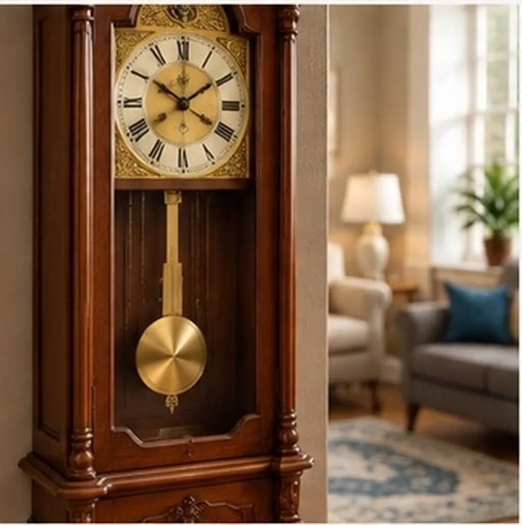 Floor Clock Pendulum Stand Classic Replacement Part Decorative Pendulum Support Bracket Swing Arm Support for Vintage