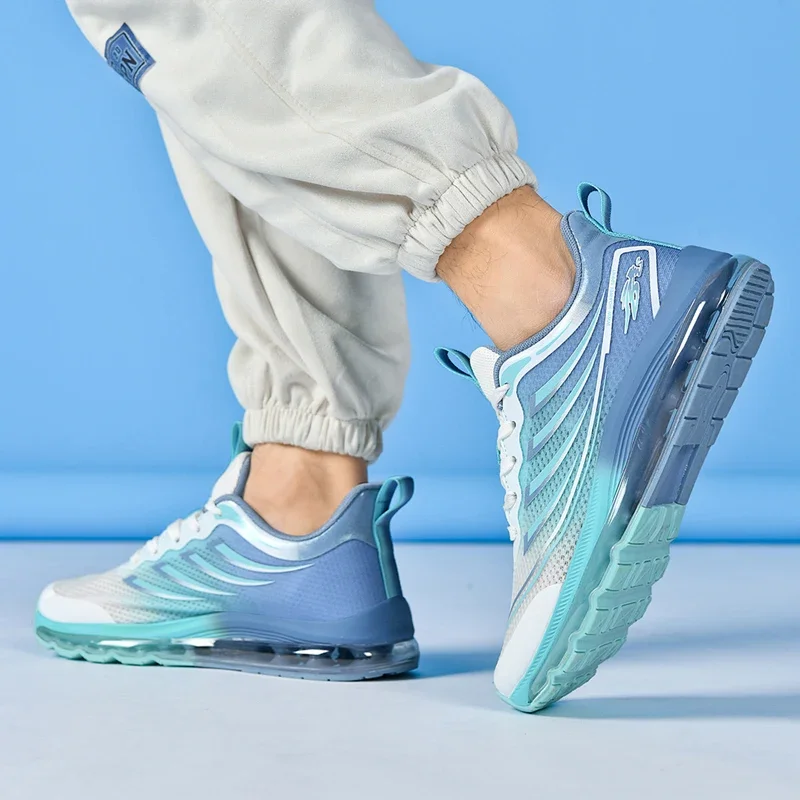 

Амортизирующая обувь, мужские кроссовки для гонок, мужские повседневные мужские теннисные кроссовки, роскошные кроссовки для гонок, 2025 г., дышащие модные кроссовки 48