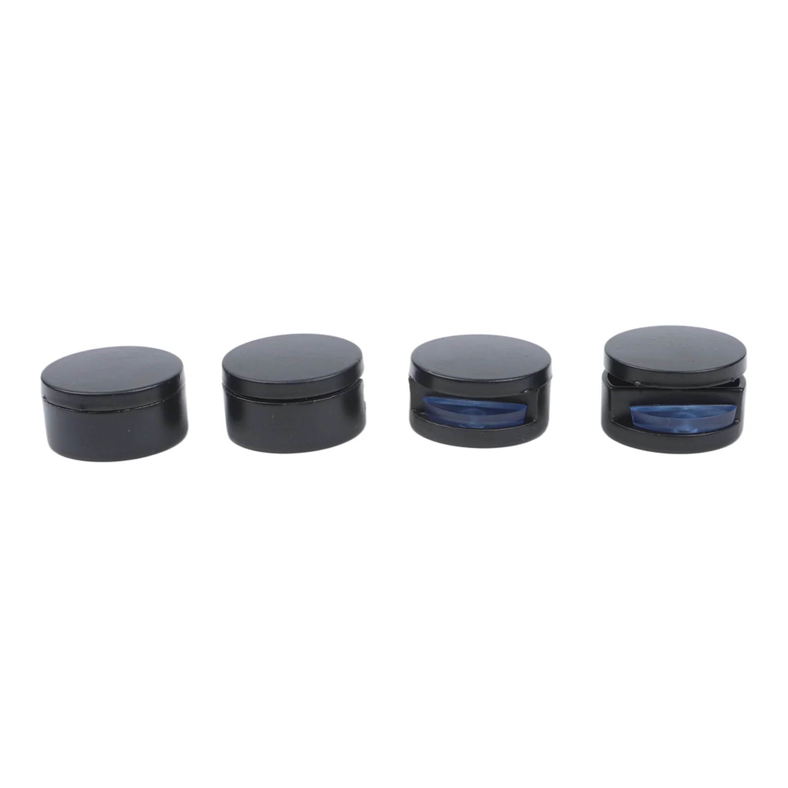 Black Bathroom Mirror Clip Support Clip Fixed Support Easy Installation Process Long-lasting Durability Stylish Bathroom Decor
