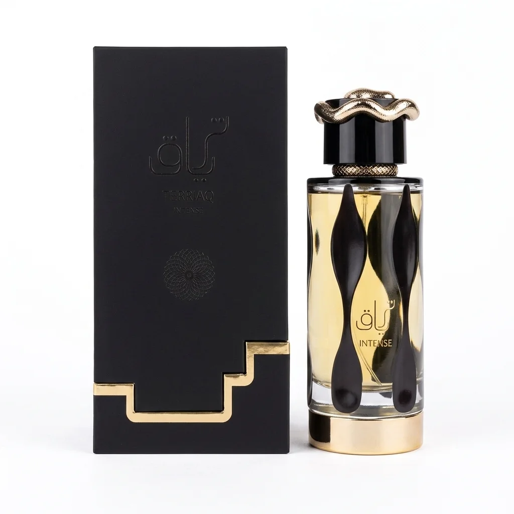 Lattafa Teriaq Intense Unisex Eau de Parfum Spray Oriental Woody Long Lasting Fragrance 100ml 3.4 Fl Oz