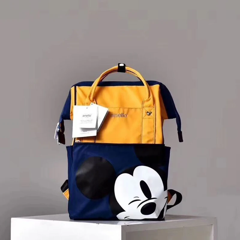 Disney Mickey Mouse Children\'s Bacpack Cartoon Donald Duck Pattern Backpack Bag Anime School Bags Kids Small Travel Bag Gifts