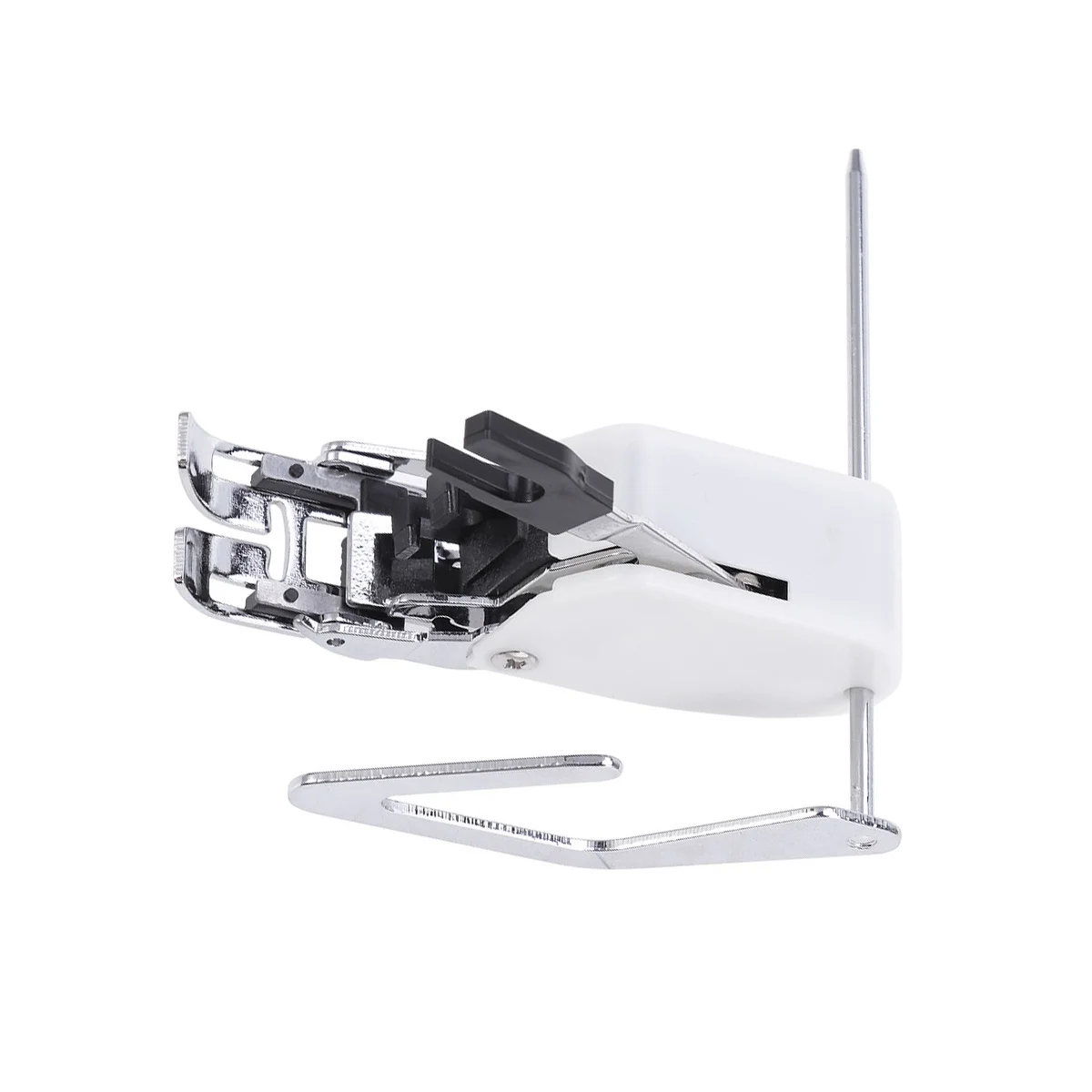 ماكينة خياطة حتى تغذية المشي القدم قطعة قدم الضغط في ماكينة الخياطة لخياطة اللحف مطابقة البلايد طبقات متعددة متينة من البلاستيك المعدني #1