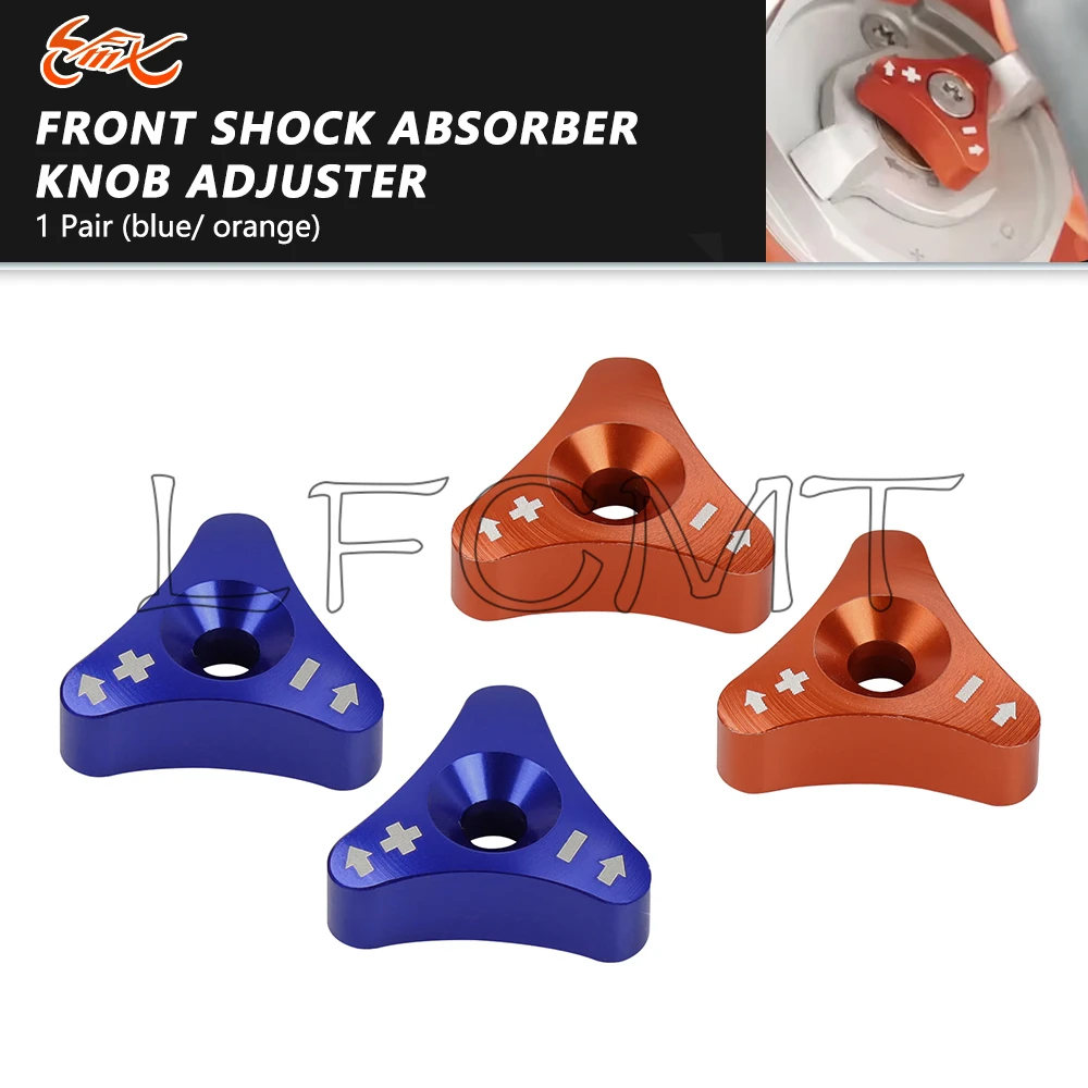 

Front Shock Absorber Knob Adjuster Fit for Husaberg Husqvarna FC FE 250 350 450 501 TC TE 125 150 250 300 300i WP 48MM Forks