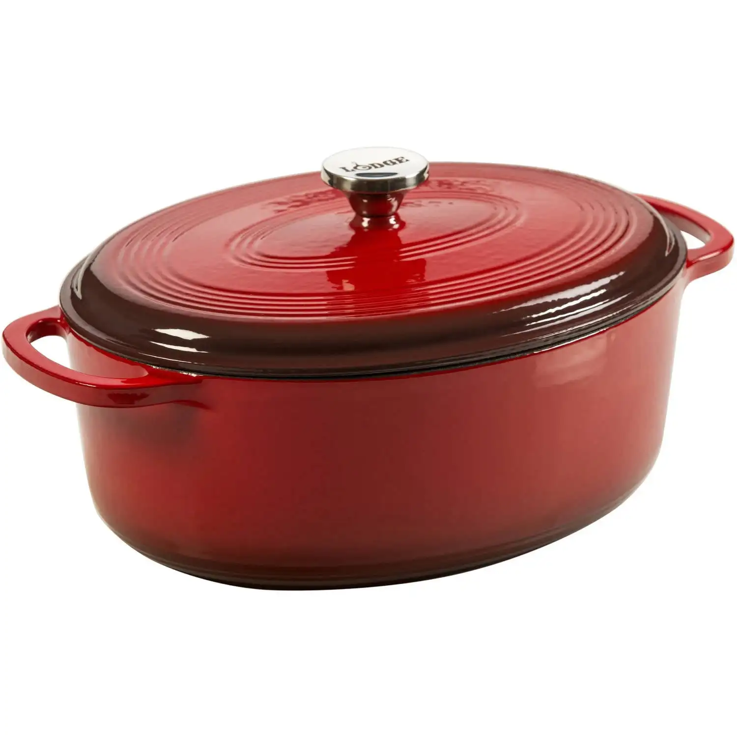 

7 Quart Enameled Dutch Oven, Red