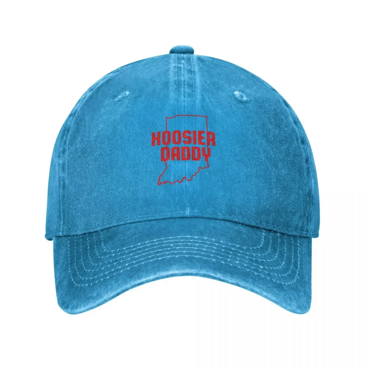 Camiseta Hoosier Daddy, Camiseta Hoosier Dad Indiana, Hoosier Daddy, Presente para Marido, Camiseta Engraçada para Pai Indiana, Boné de Beisebol para Fãs da Indiana