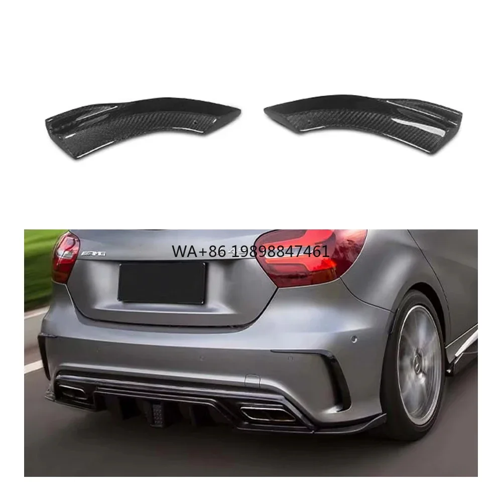 

OEM Carbon Fiber Body Kit New Rear Side Splitter Bumper for Mercedes Benz A200 Sport A260 A45 W176 2013-2018