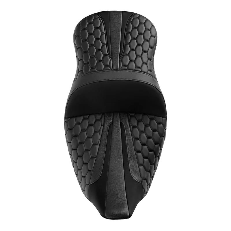 Motorcycle Driver Passenger Gel Seat For Harley Touring Road Glide Street Glide 2009-2023