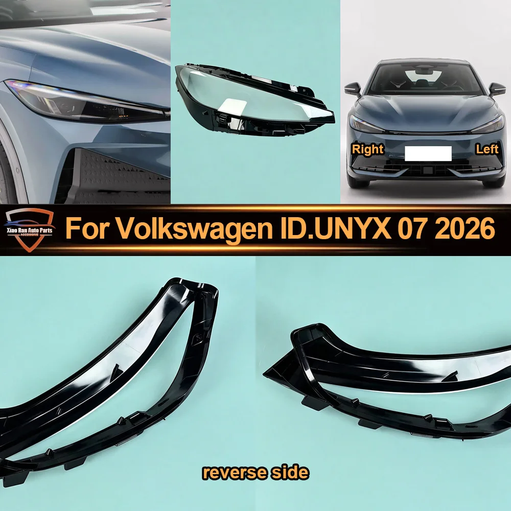 

Headlight Cover Transparent Lampshade Lamp Case Headlamp Shell Plexiglass Replace Original Lens For 2026 Volkswagen ID.UNYX 07