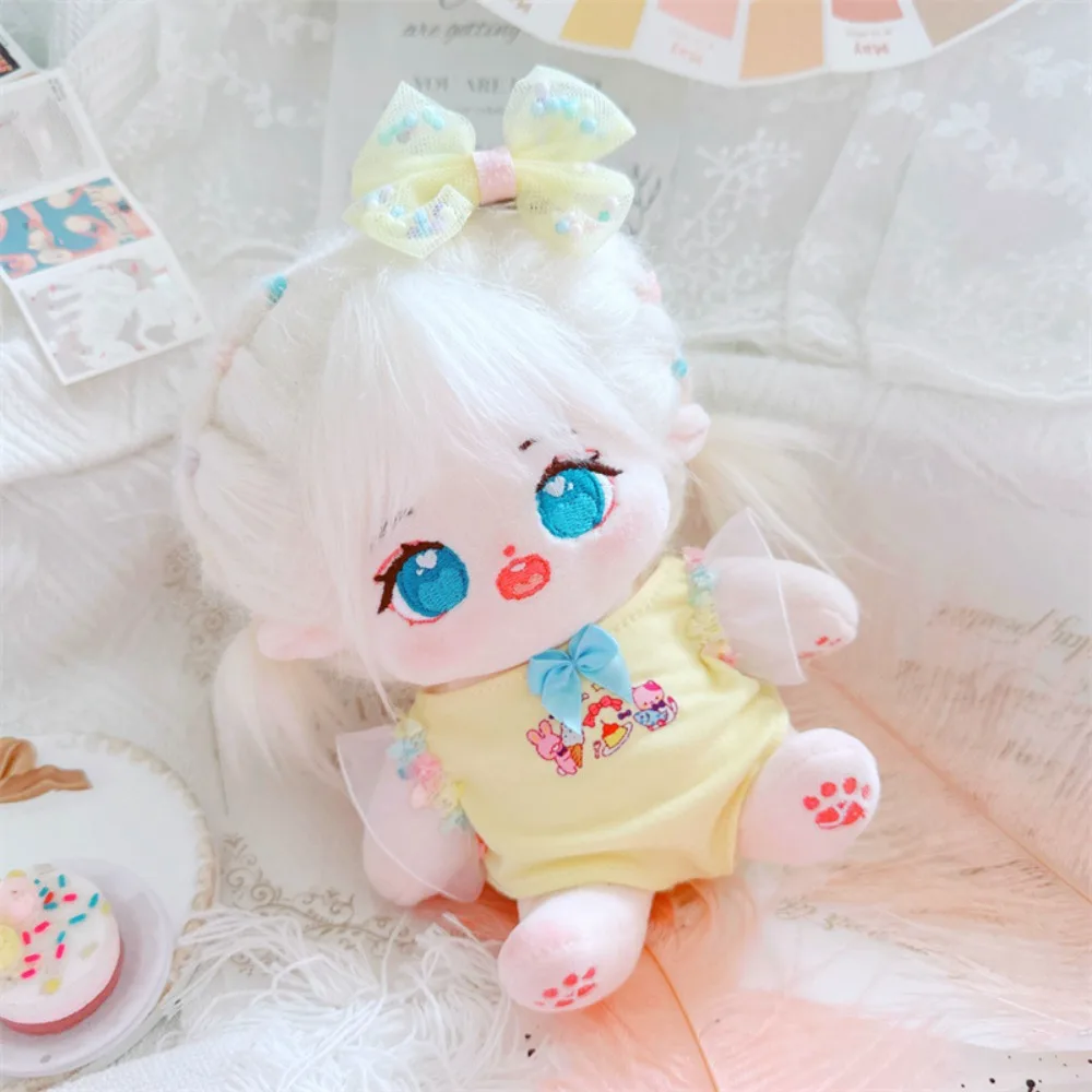 Swimsuit Doll Jumpsuit Clothes Doll Changing Outfit 20cm Cotton Doll Clothes Toy Accessories Cute Plush Doll Clothes Kids Girls