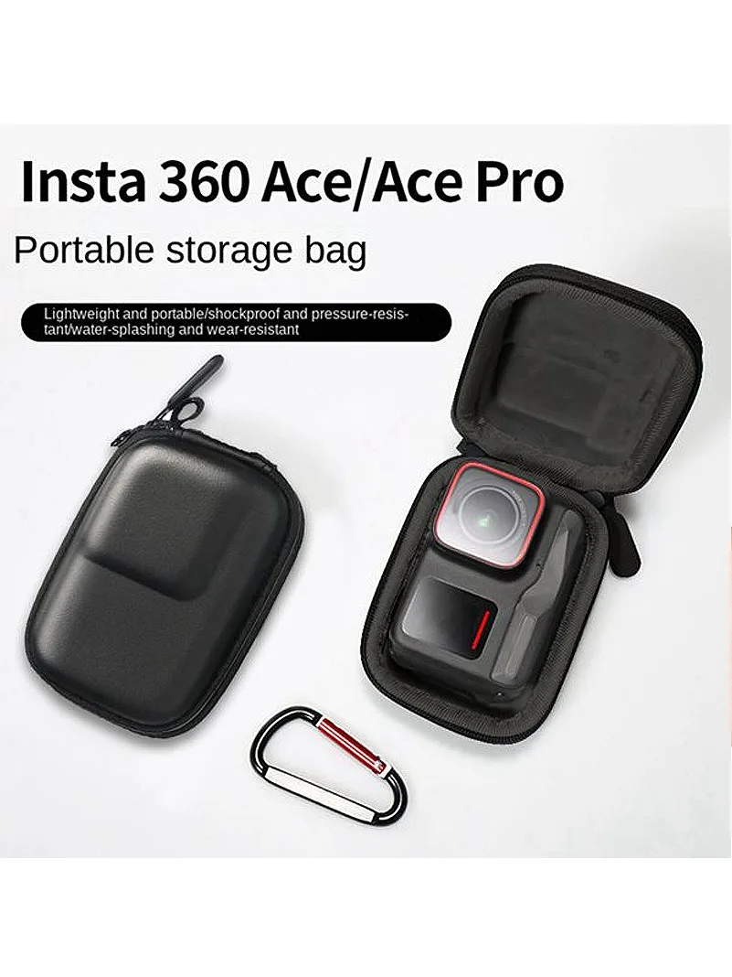 Voor Insta360 Ace Pro All-Inclusive Beschermende Opbergtas Beschermende Doos Sportcamera Tas Accessoires