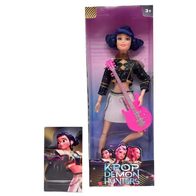 2025 Hot Kpop Demon Hunters Desktop Ornament Rumi Mira Zoey Sussy Kpop Devil Hunter Character Birthday Gift Fan Club Gifts