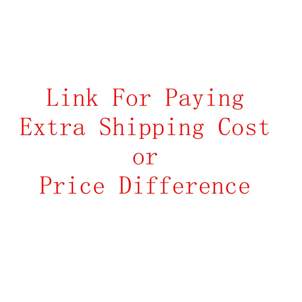 Link For Paying Extra Shipping Cost or Price Difference