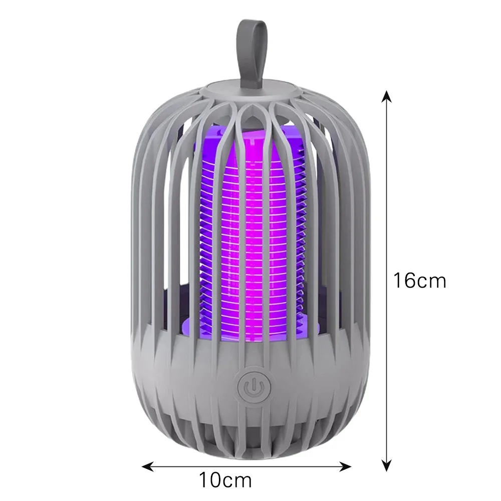 Portable Anti Mosquito Lamp Mute Repellent Terminator Electronic LED Killer Desktop Fly Catcher image 3