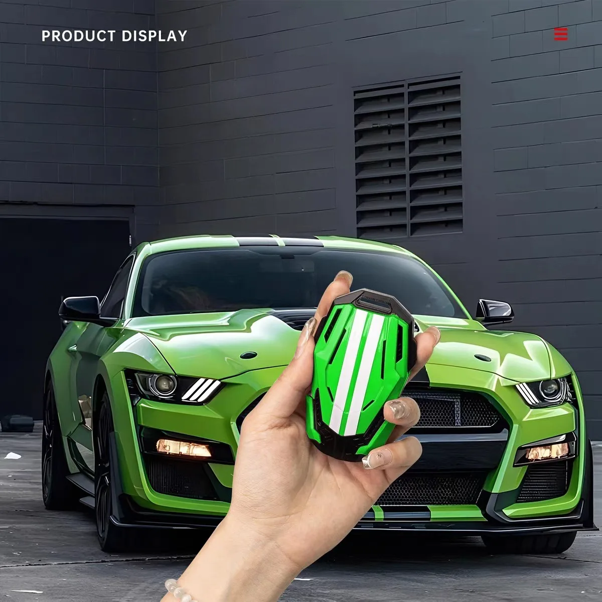 

Car Key Case Cover ABS Shell Holder 3 Buttons 4 Buttons Key Bag For Ford Series Mustang F150 Raptor F-Viper Bronco