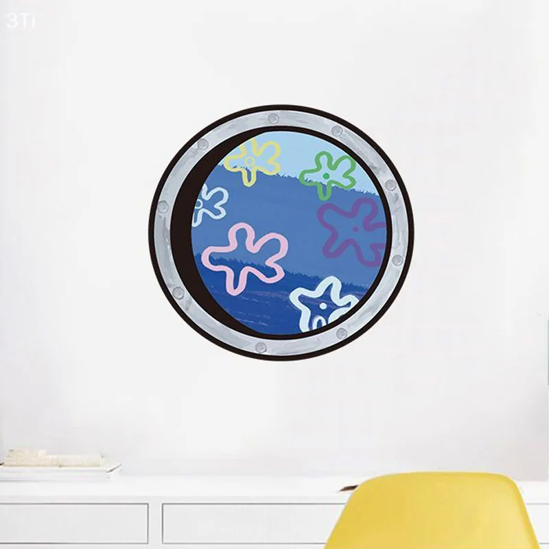 Kawaii Underwater World Stickers Tentacles Room Decoration Cartoon 3D Stickers