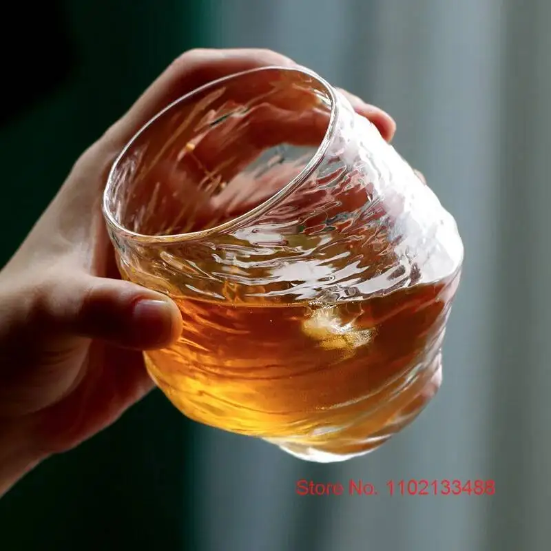 سقوط ساكورا براندي شم ويسكي الزجاج الطراز القديم كأس النبيذ الإبداعية النبيذ الهدايا كونياك كوب ويسكي كوب للبيرة دروبشيبينغ #5