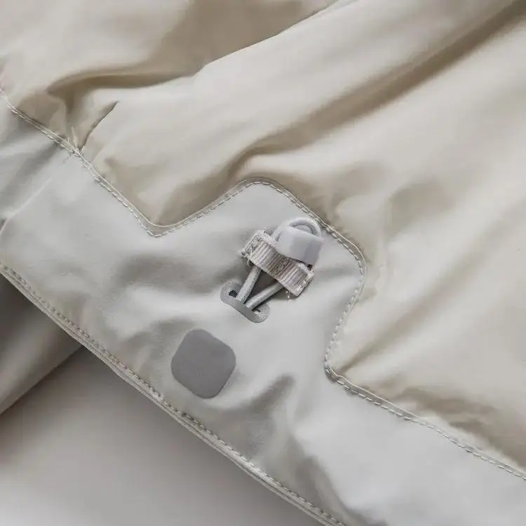 ex الشتاء في الهواء الطلق 90% الأبيض Du down Jaet الصغيرة الوقوف طوق يندبروف المحملة خفيفة الوزن الشباب Faion العادية L... #5