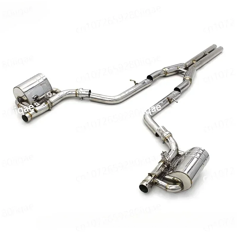

For Challenger Hellcat SRT 6.2T2016-2022 Escape Stainless Steel Exhaust Pipe Muffler with Vacuum Valve OEM Exhaust