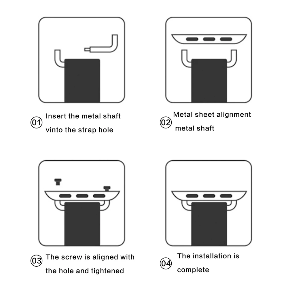 Adaptador para Apple Watch band 44mm 45mm 49mm 42mm 40mm 41mm 38mm conector de Metal de acero inoxidable serie iwatch ultra 6 3 Se 7 8