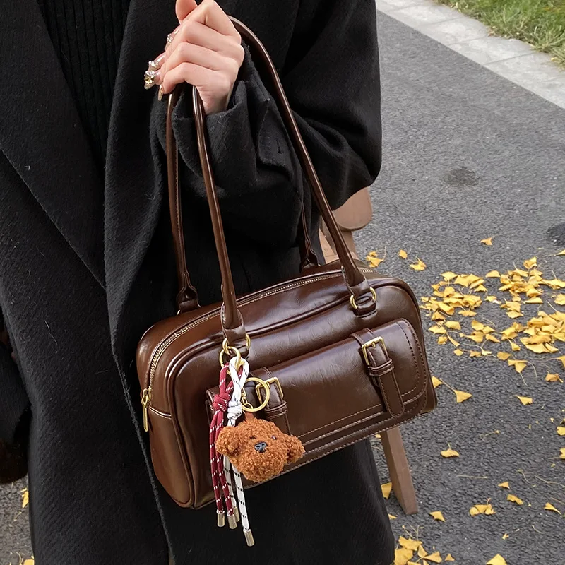 

Женские сумки Модные нишевые модные универсальные сумки-подушки в корейском элитном стиле для поездок на работу и простые сумки на ремне