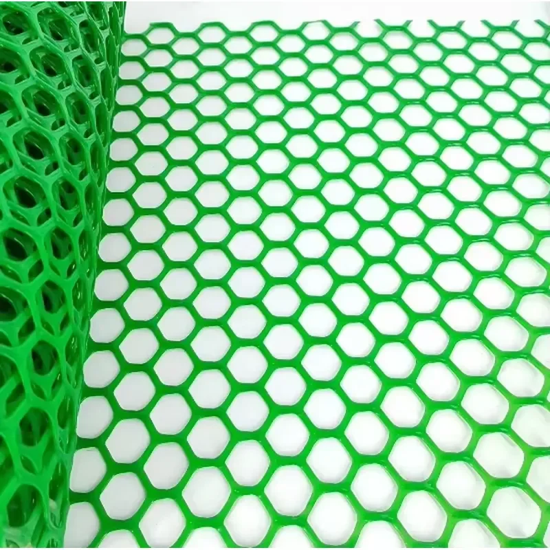 Flexible Rollable Plastic Hexagonal Mesh Fence, Hex Hole Plastic Net for Garden Breeding Isolation