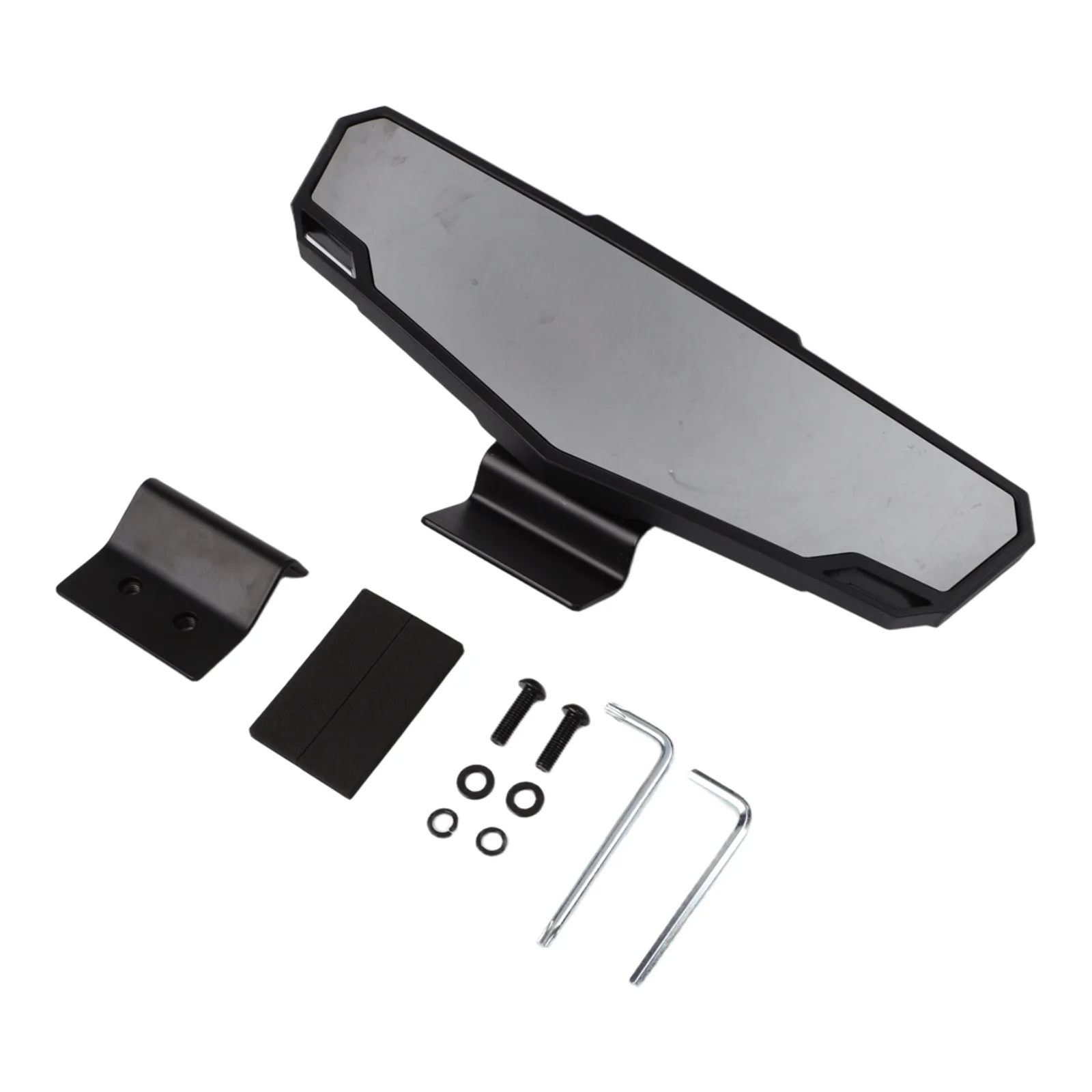 For Recreational Use Black UTV Rearview Mirror Central Rearview Mirror For UTV Stylish Appearance For Crew Models