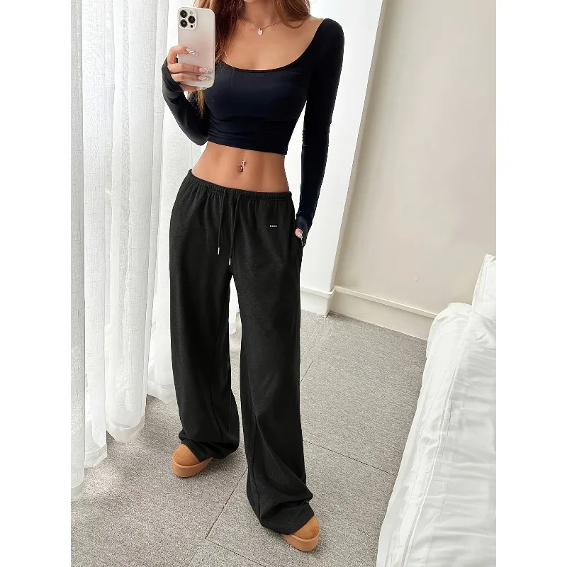 Women'S Casual Athletic Pants, Suitable for Daily and Formal Wear, Machine Washable Non-Sheer Fabric