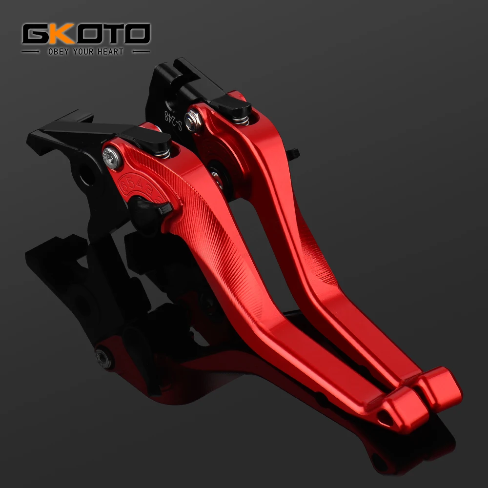 For Suzuki GSR750 GSX-S750 2011-2021 GSX S950 GSX-S950 2021 2022 Motorcycle CNC Adjustable Short Brake Clutch Levers Accessories