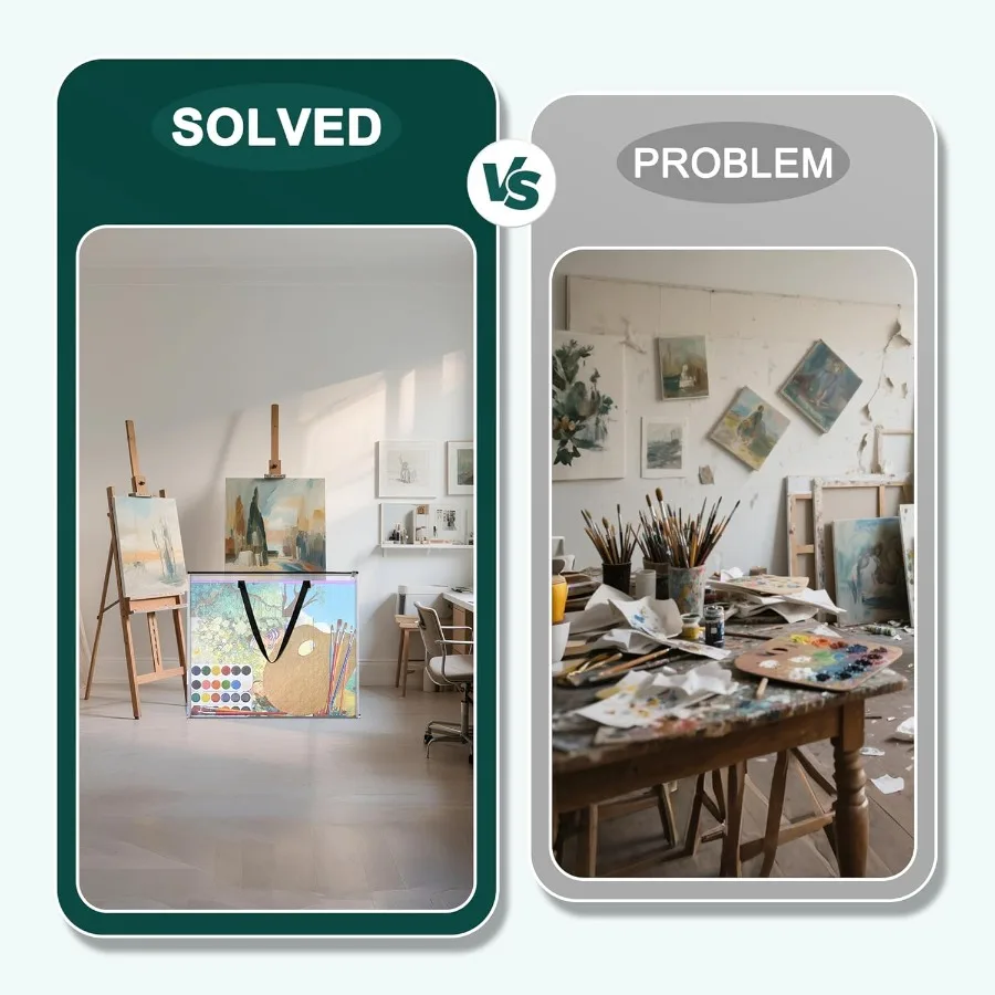 Borse per portafogli artistici da 20x26 pollici Custodia per opere d'arte con manico e cerniera Organizzatore di cartelle impermeabili in rete per bacheca