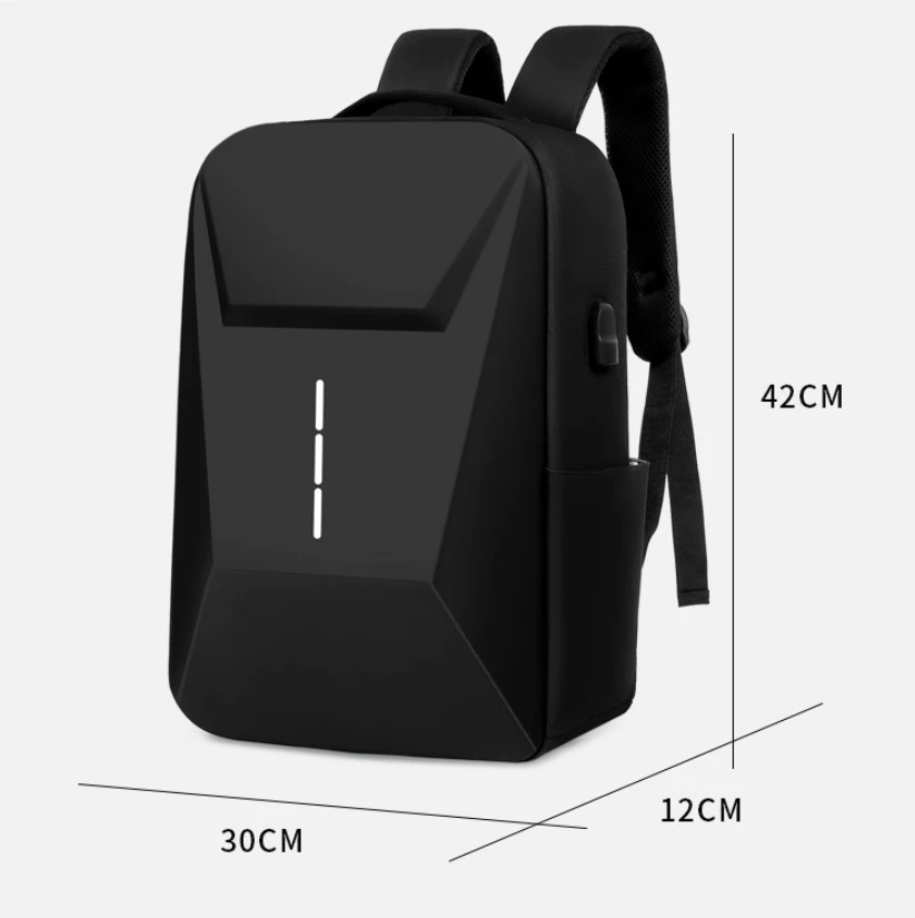 New EVA Backpack Multi functional Waterproof USB Rechargeable Leisure Computer Backpack Fashion Travel Business Backpack