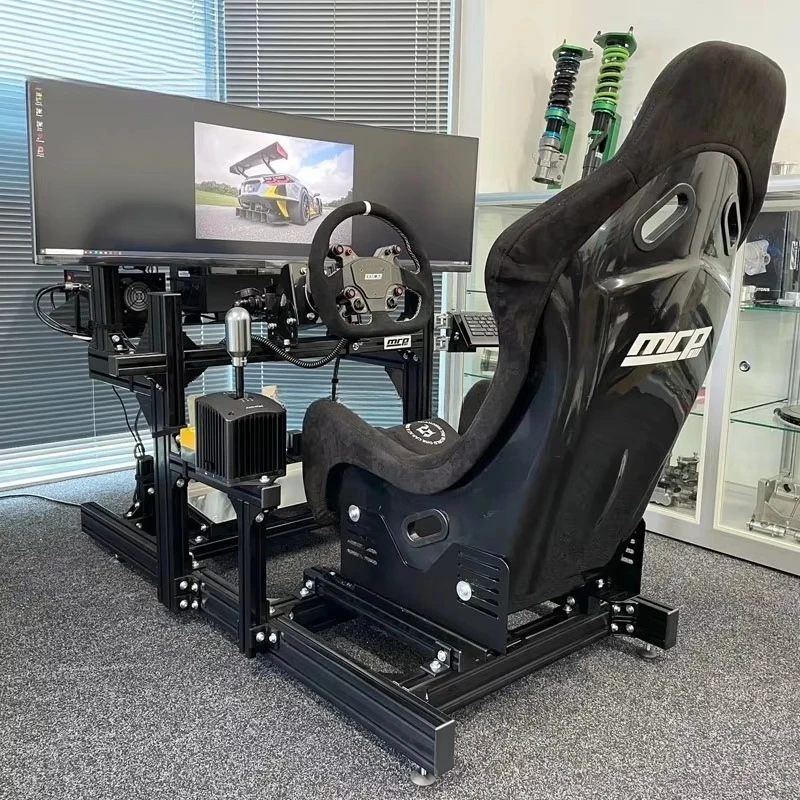 New driving emulator flight emulator cockpit rig 4080 aluminum profile simulation racing rig