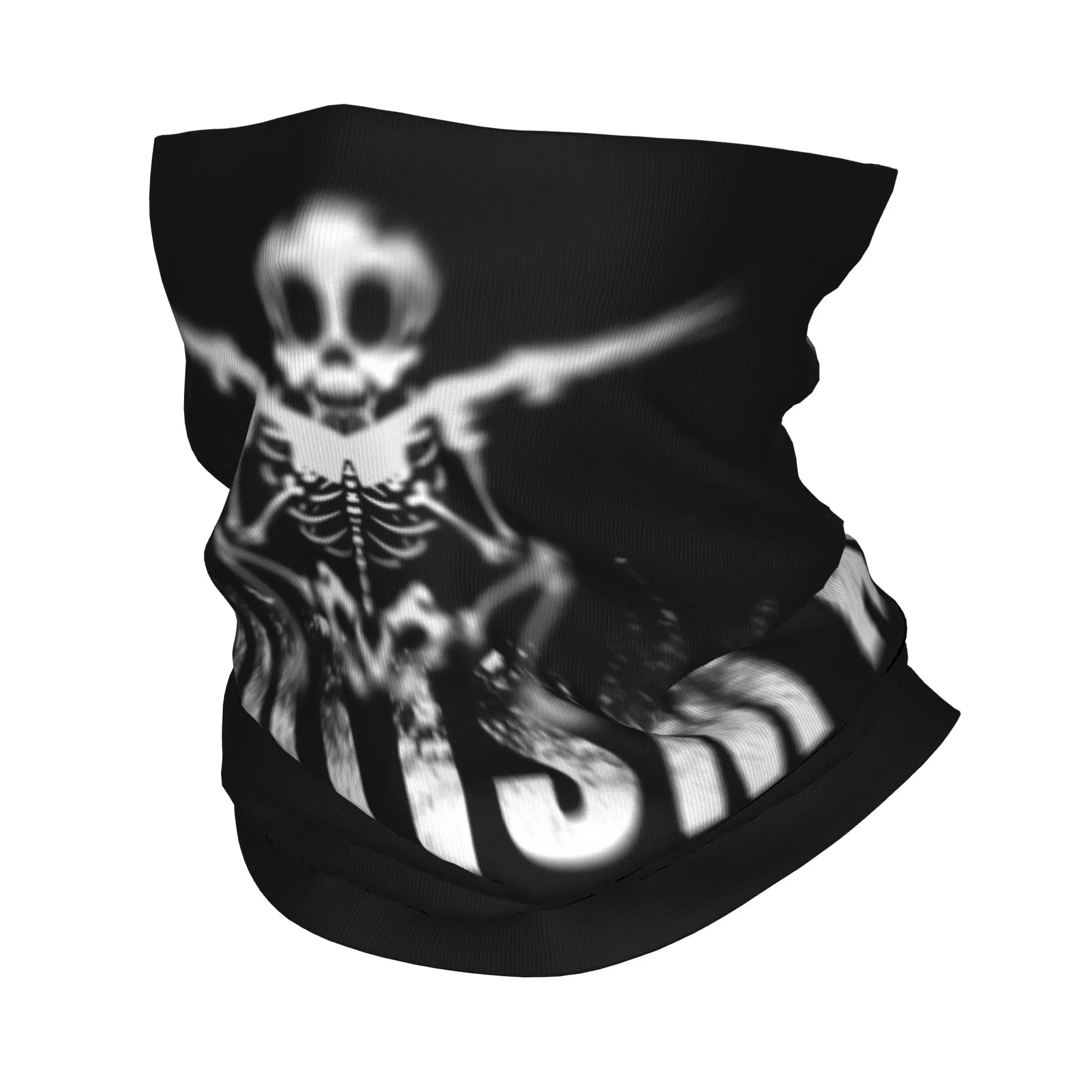 Aspergers Asd التوحد الهيكل العظمي ميمي الرقبة الجراب النساء الرجال يندبروف الشتاء باندانا وشاح للتزلج