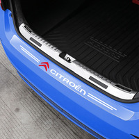 Transparent Car Trunk Badge Protective Sticker Car Accessories For Citroen C1 C3 C4 Grand Picasso C4L C5 C6 C8 VTS Aircross