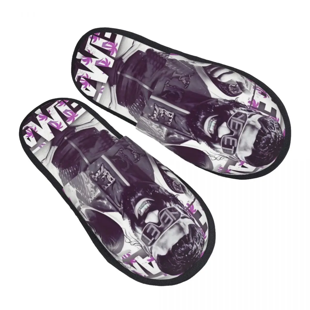 

Женские домашние тапочки Jey Uso Yeet Mania с принтом на заказ, мягкие теплые классические пушистые тапочки из пены с эффектом памяти, домашняя уличная обувь