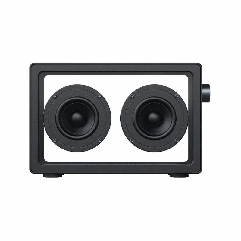 Transparent wireless bluetooth speaker Swedish retro Nordic desktop home simple audio high value