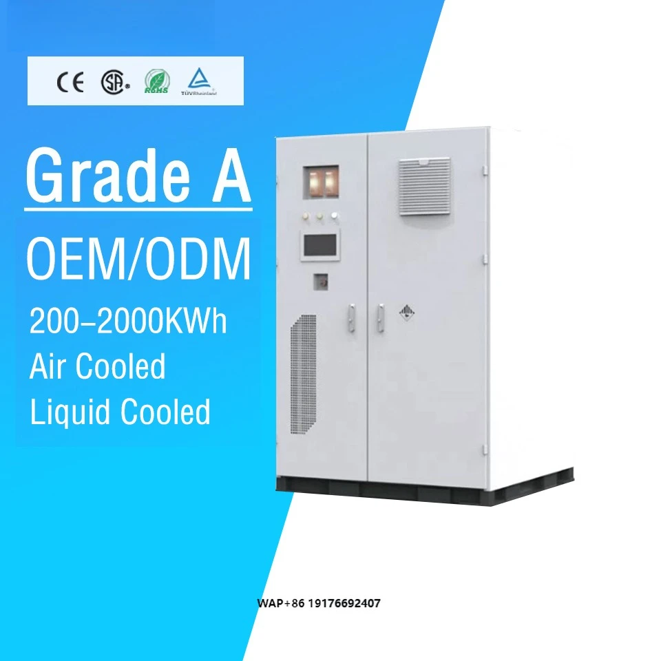High Capacity 100Kw 200Kw 375Kwh Lifepo4 Lithium Battery Container