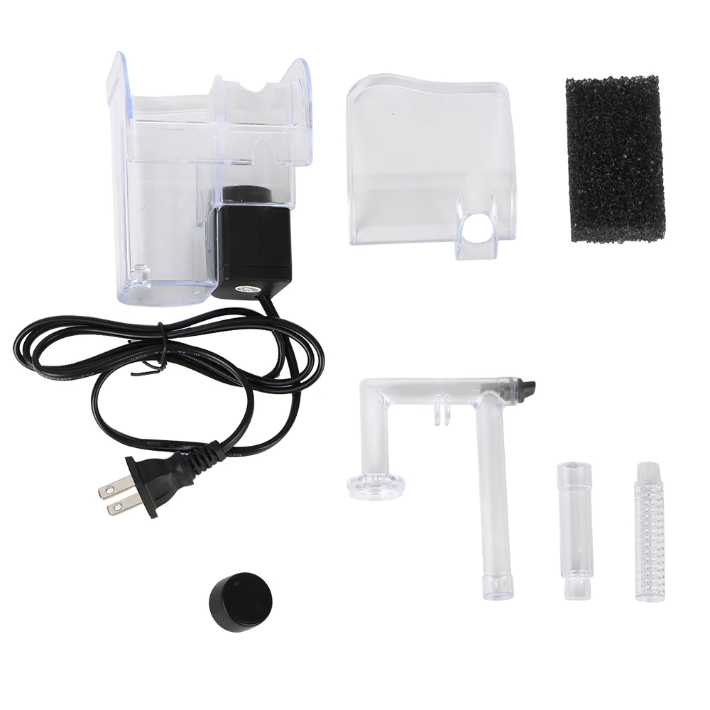 Mini Fish Tank Filte Oxygen Submersible Water Purifier Water Pumps External Hang Up Filter for Aquarium Fish Tank