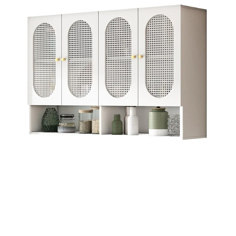 

French Kitchen Hanging Cabinet Wall Bedroom Top Cabinet Balcony Storage Cabinet