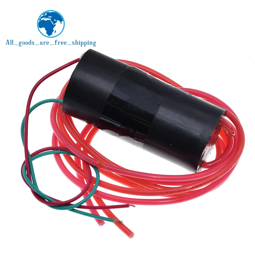 TZT 500KV 500000V Boost Step Up High-Voltage Generator Ignition Coil Pulse Power Module Igniter DC 6V-12V High Voltage Generator