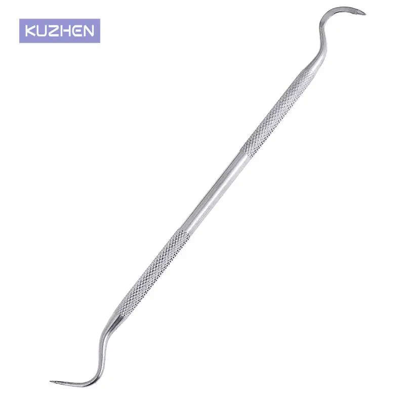 Stainless Steel Double Ends Dentist Teeth Clean Hygiene Probe hook Pick Dental Tool Products
