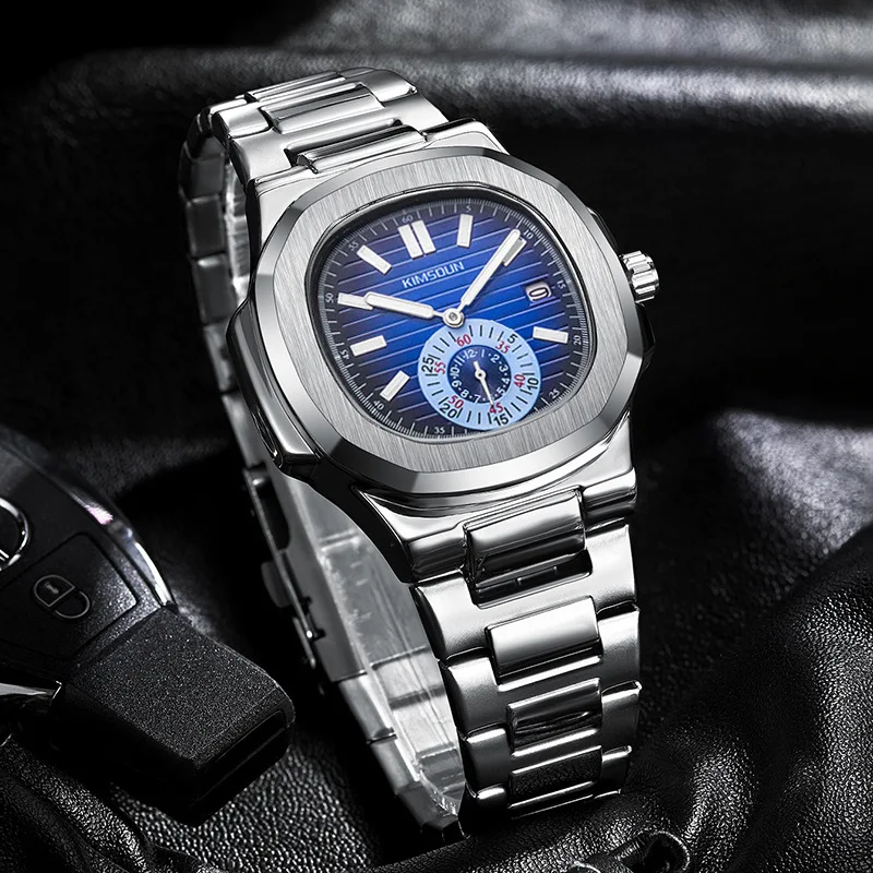 Hot Selling Quartz Luxury Quartz Watch Men Personality Top Casual Quartz Men Watch Business Steel Sport Men Watch AAA Clock