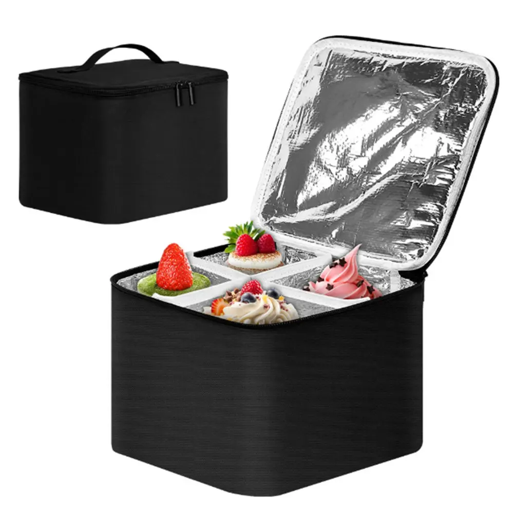 Insulated Food Carrier with Excellent Thermal Protection for Maintaining Freshness During Outdoor Activities and Trips