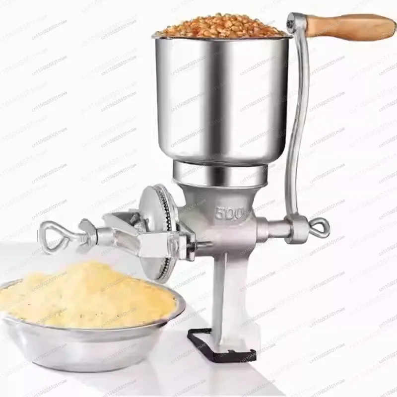 Manual Grinder Small Cast Iron Household Herbs Hand Crank Grinder Corn Grains Walnut Crushing