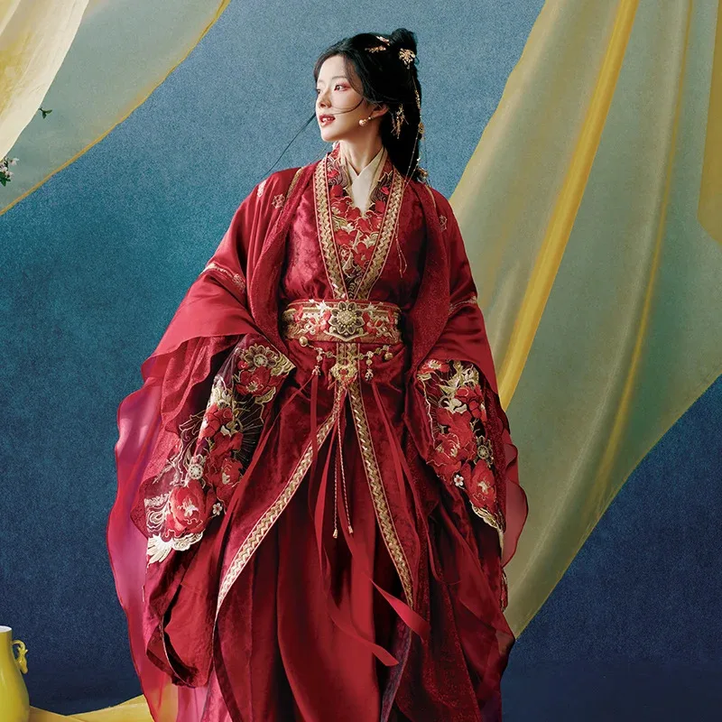 NewHot TV Drama Chang Xiang Si Tu Shan Jing Xiang Liu Xiao Yao Same Hanfu Dress Women Hanfu Wedding Dress Xifu Ancient Cosplay20